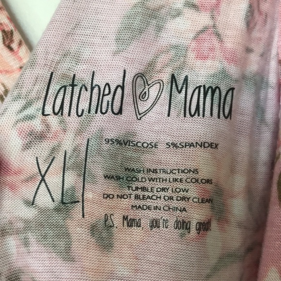 Latched Mama Labor and Postpartum Wrap Dress Sz XL NWT - Picture 7 of 7